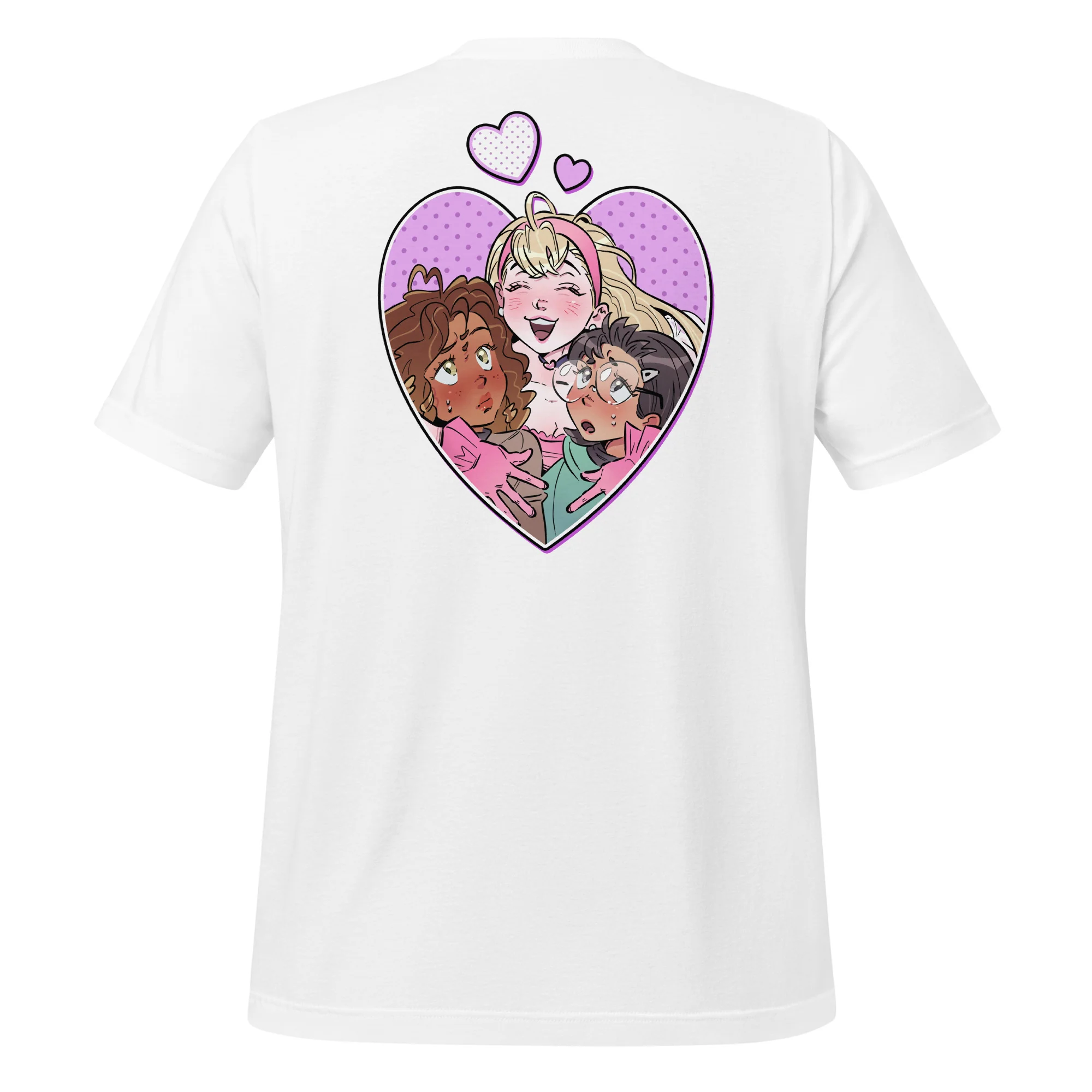 CANDID HEARTS - GROUP SHOT UNISEX T-SHIRT - Image 3