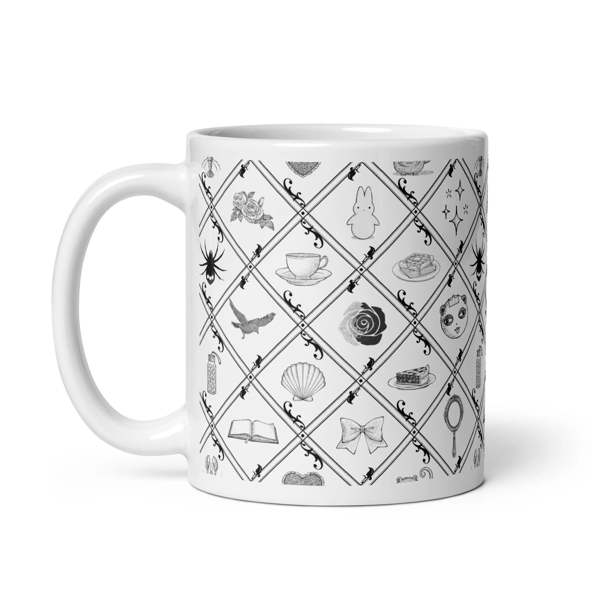 CURSED PRINCESS CLUB - ICONS GLOSSY MUG - Image 2