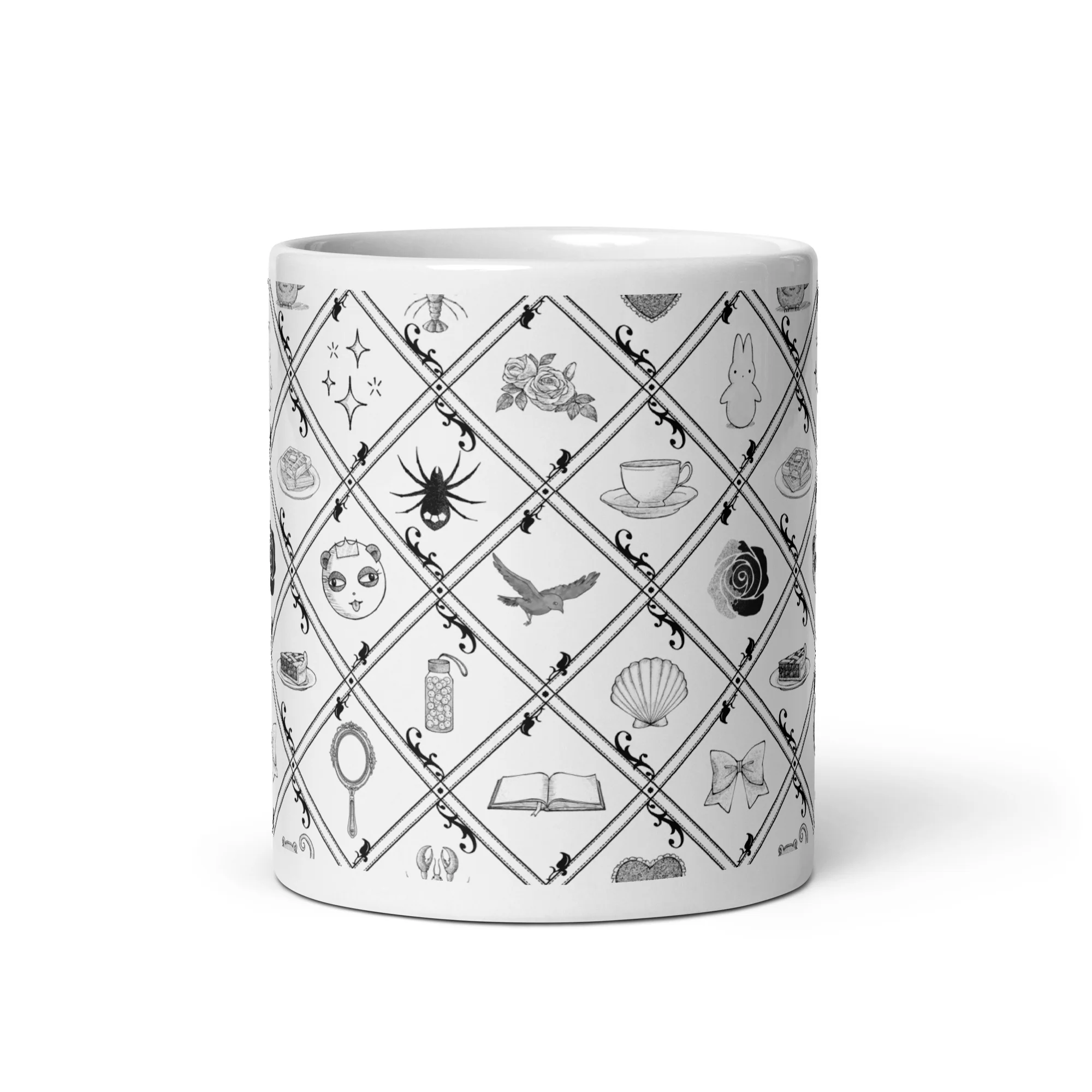 CURSED PRINCESS CLUB - ICONS GLOSSY MUG - Image 3