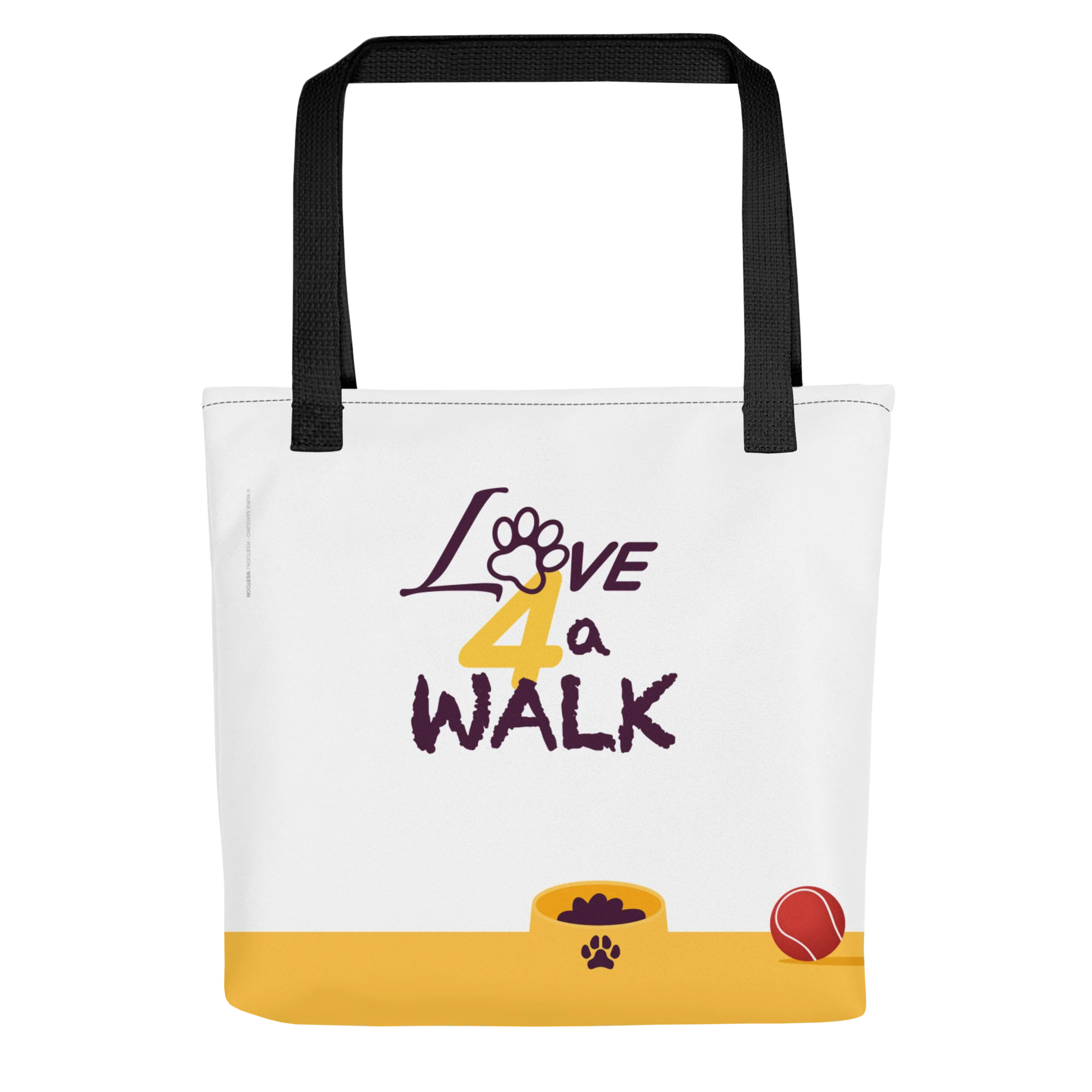 LOVE 4 A WALK - PAM & BOB TOTE BAG - Image 2