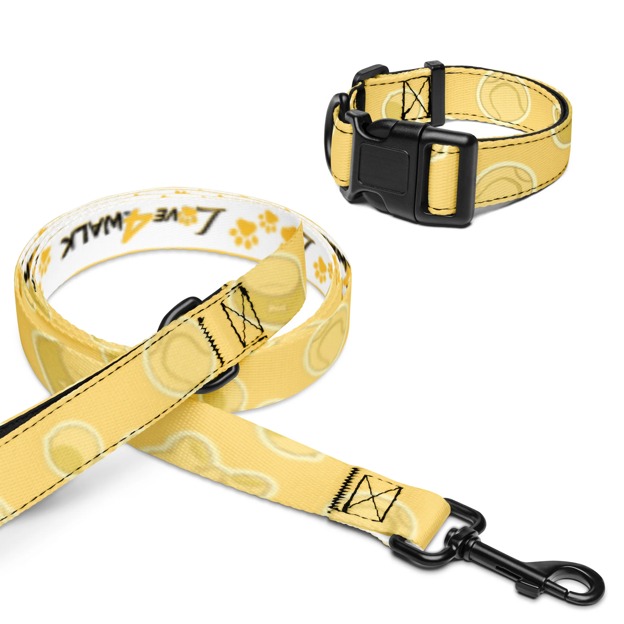 LOVE 4 A WALK - PATTERN #1 PET COLLAR & LEASH - Image 5