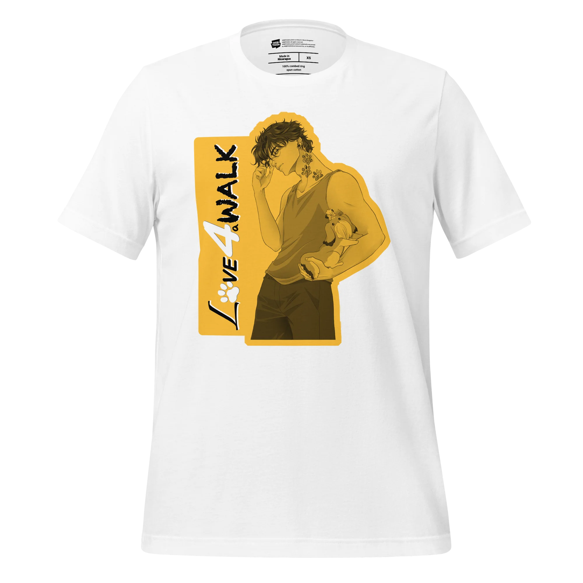 LOVE 4 A WALK - TYLER & TEQUILA BLOCK T-SHIRT - Image 2