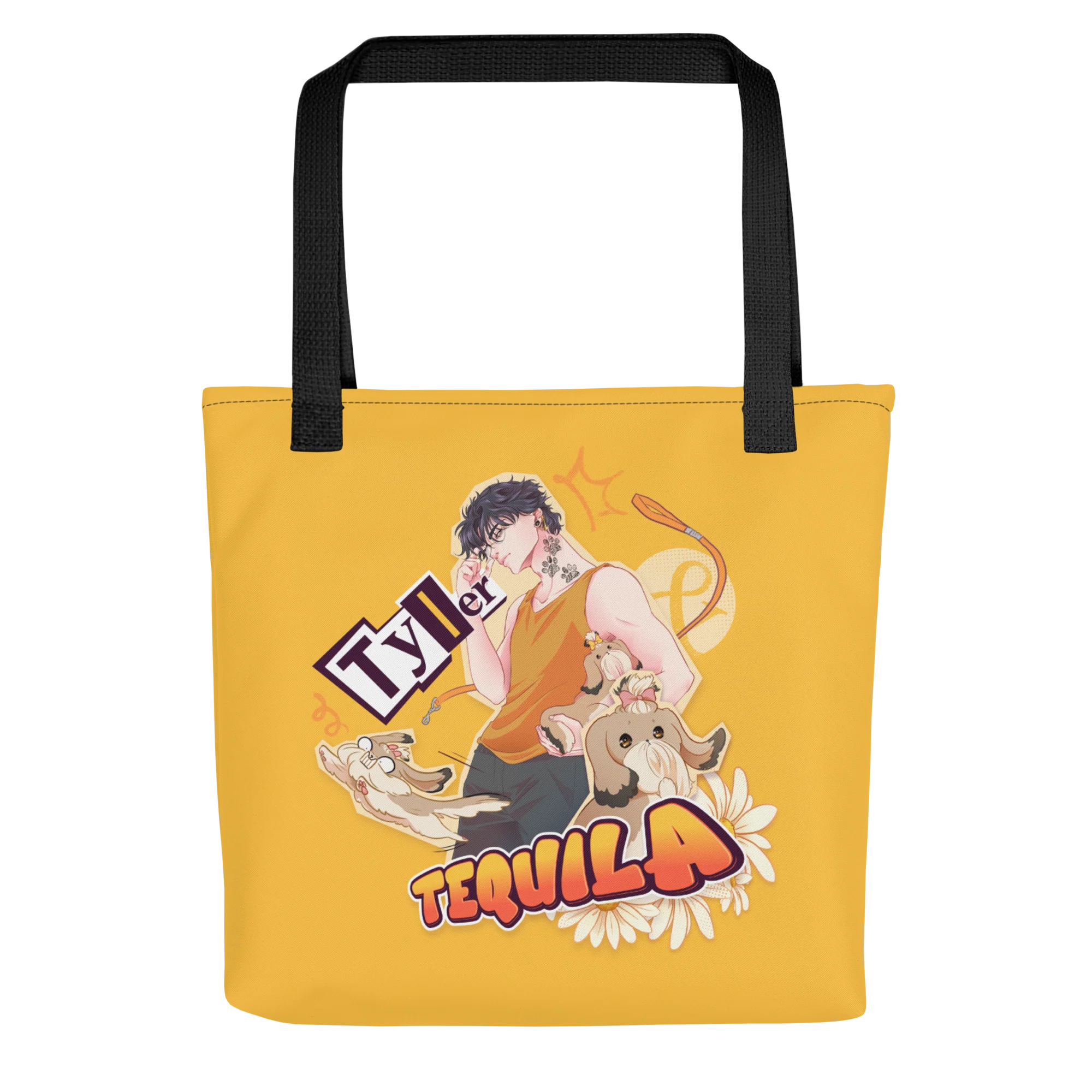 LOVE 4 A WALK - TYLER & TEQUILA TOTE BAG - Image 3