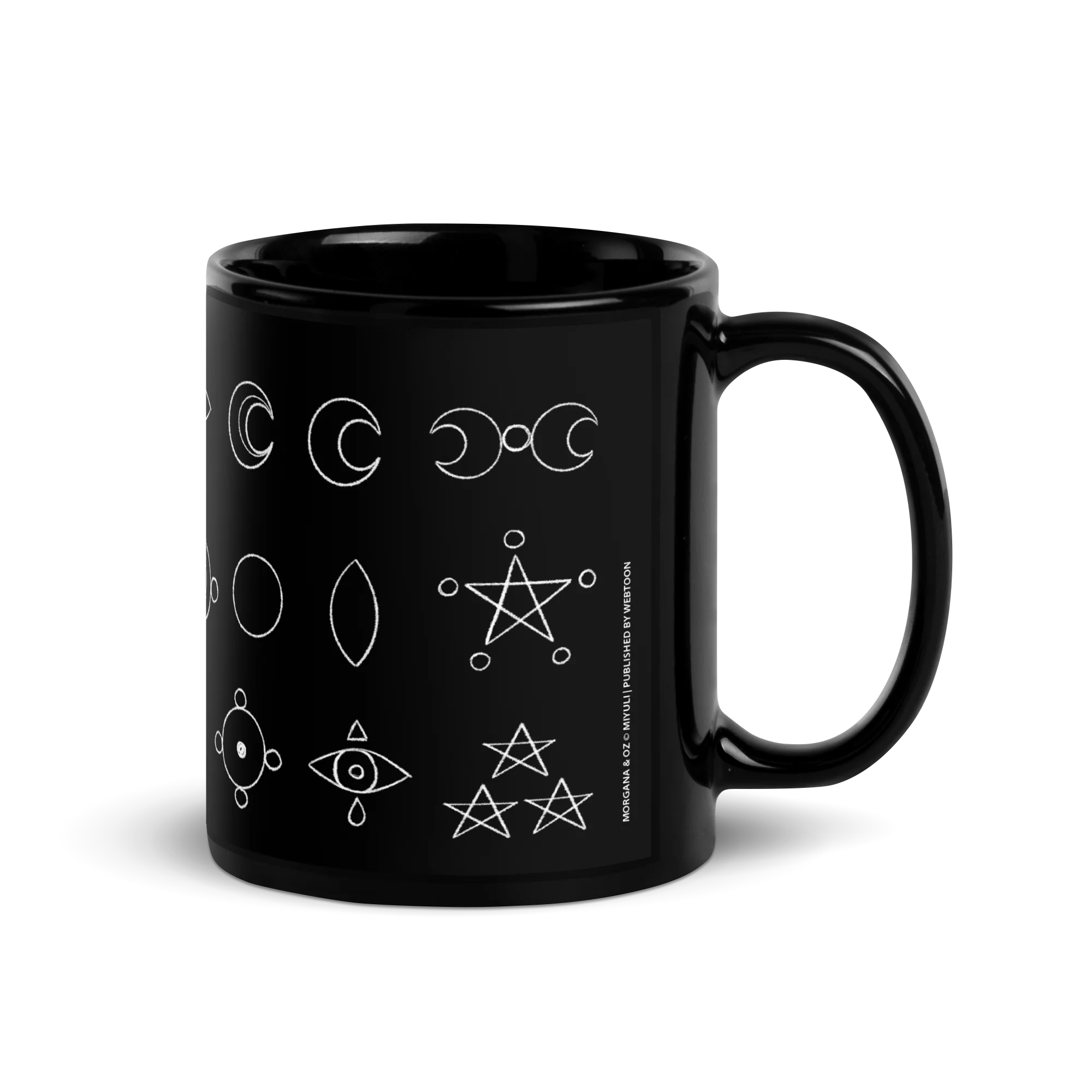 MORGANA & OZ - RUNES GLOSSY MUG
