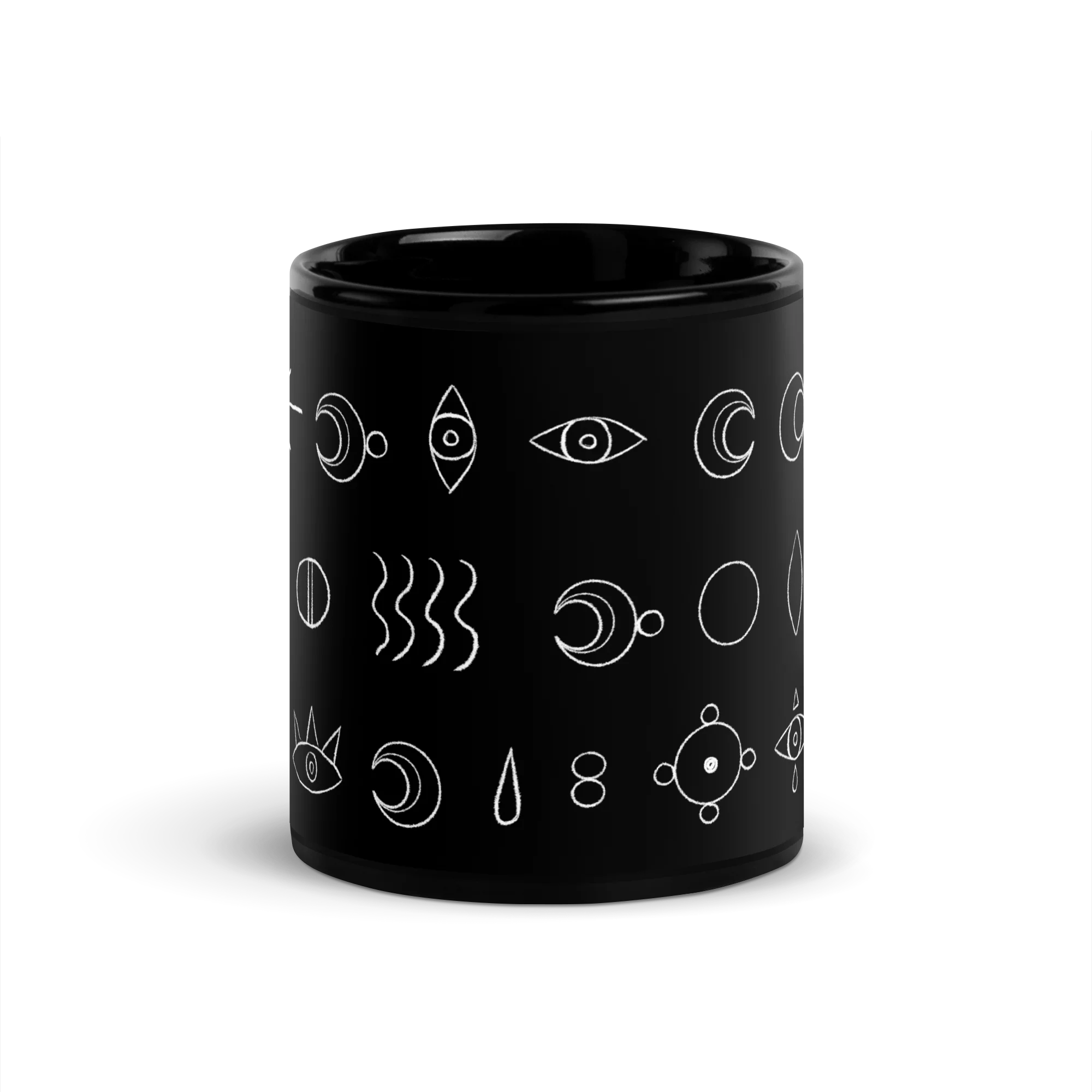 MORGANA & OZ - RUNES GLOSSY MUG - Image 4