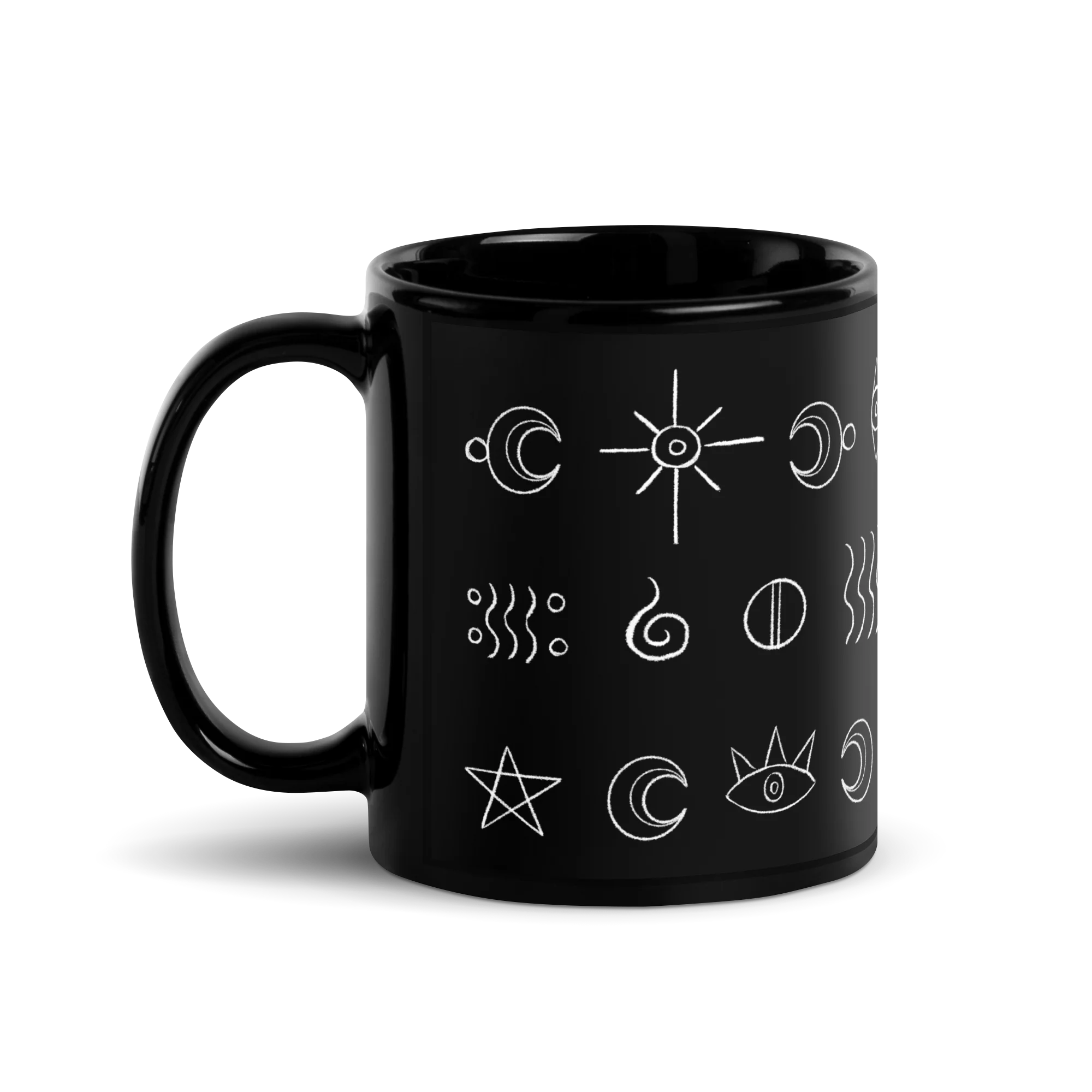 MORGANA & OZ - RUNES GLOSSY MUG - Image 5