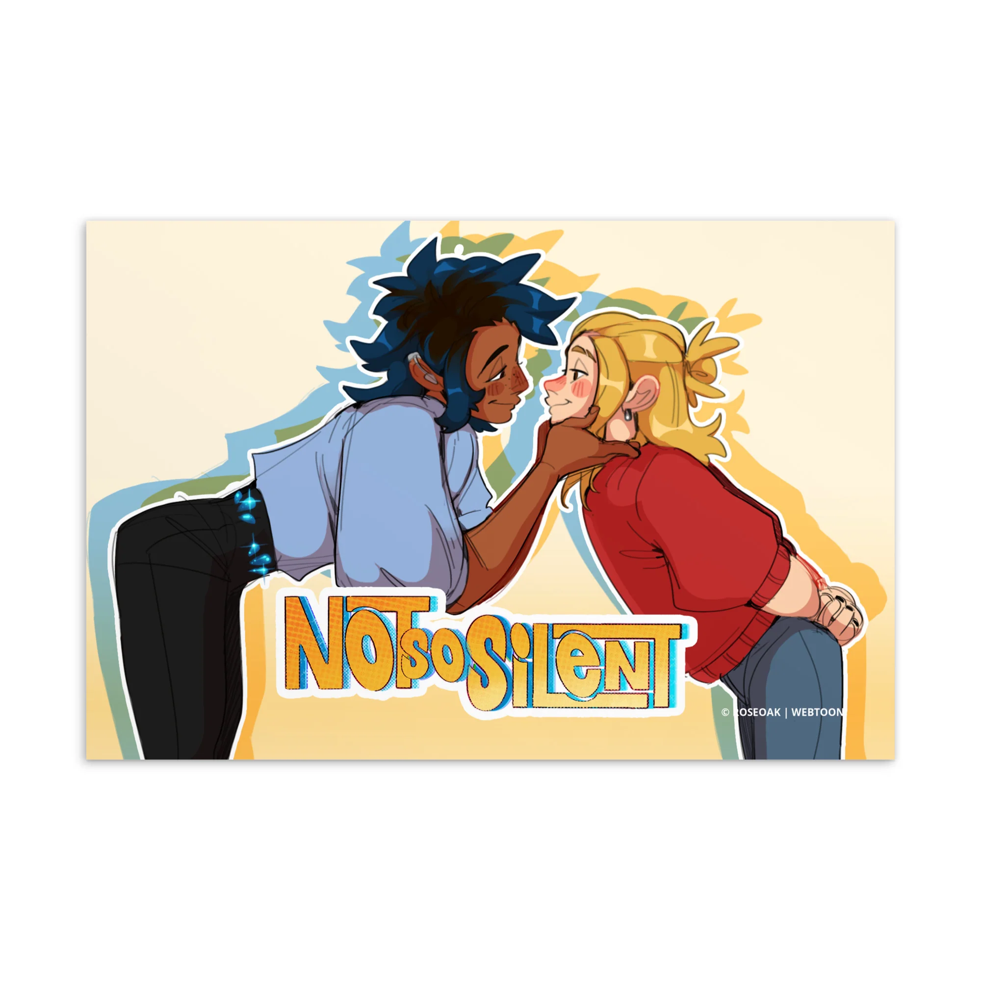 NOT SO SILENT - POSTCARD
