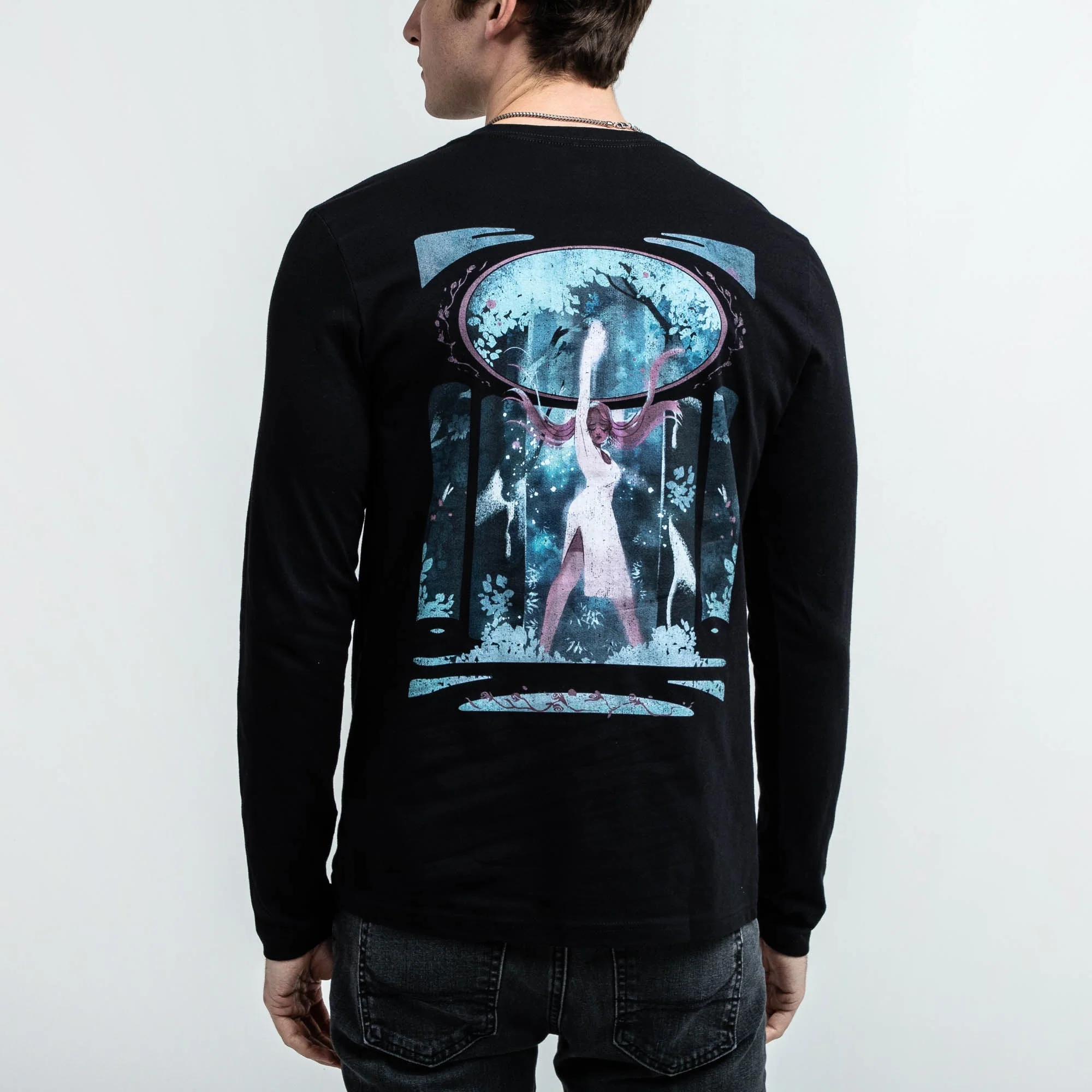 LORE OLYMPUS - PERSEPHONE AMONG THE TREE UNISEX LONG SLEEVE - Image 3