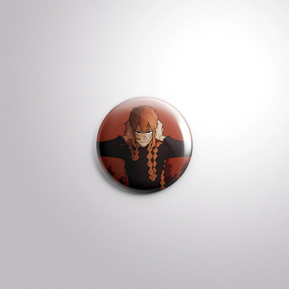 School Bus Graveyard Button Badge