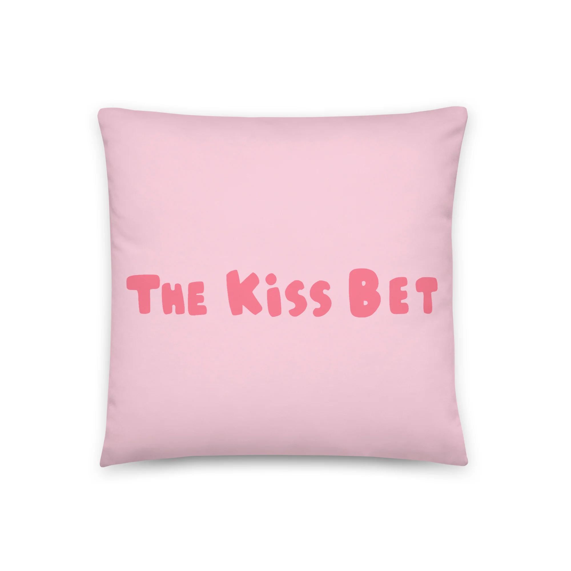 THE KISS BET - PINK PILLOW - Image 2