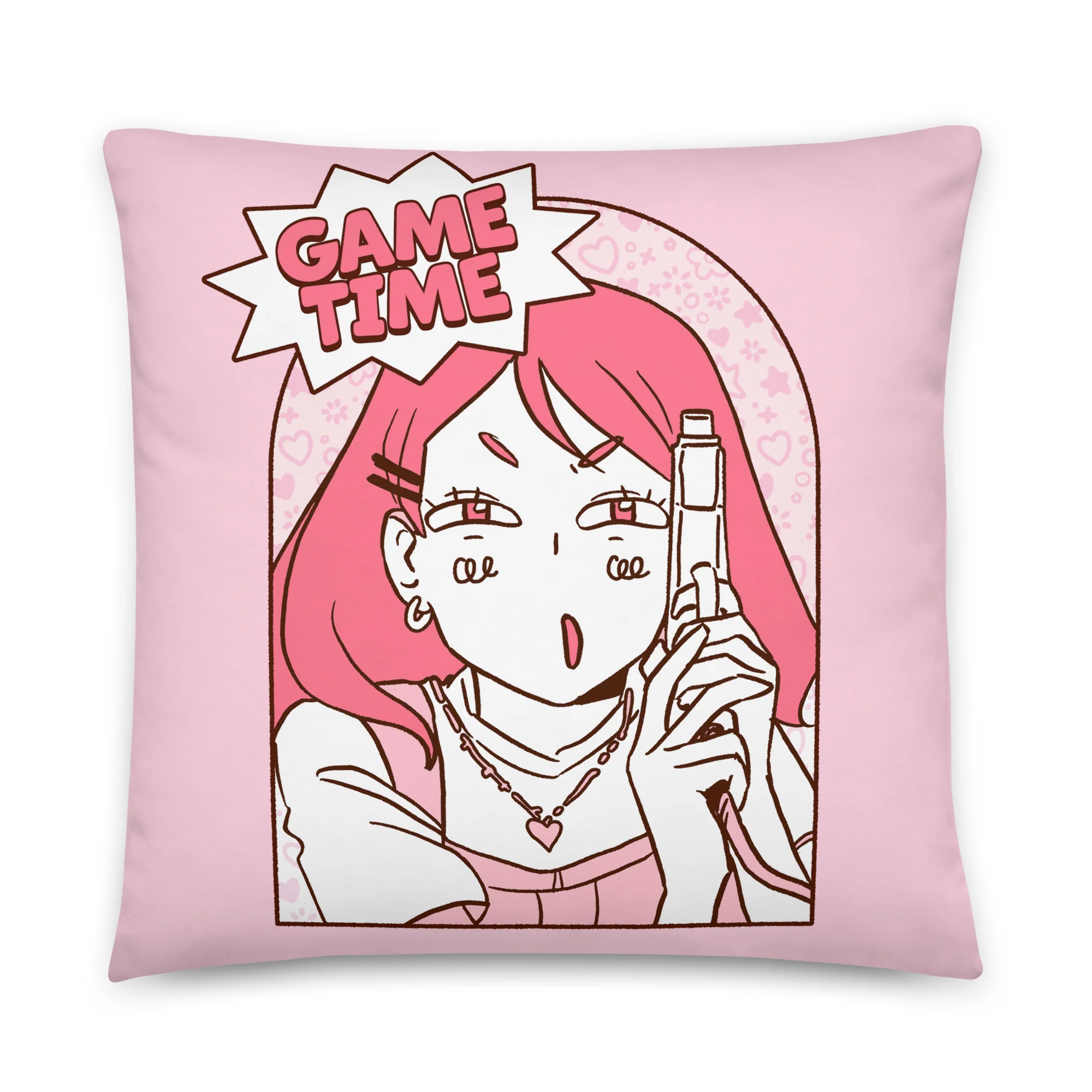 THE KISS BET - PINK PILLOW - Image 3