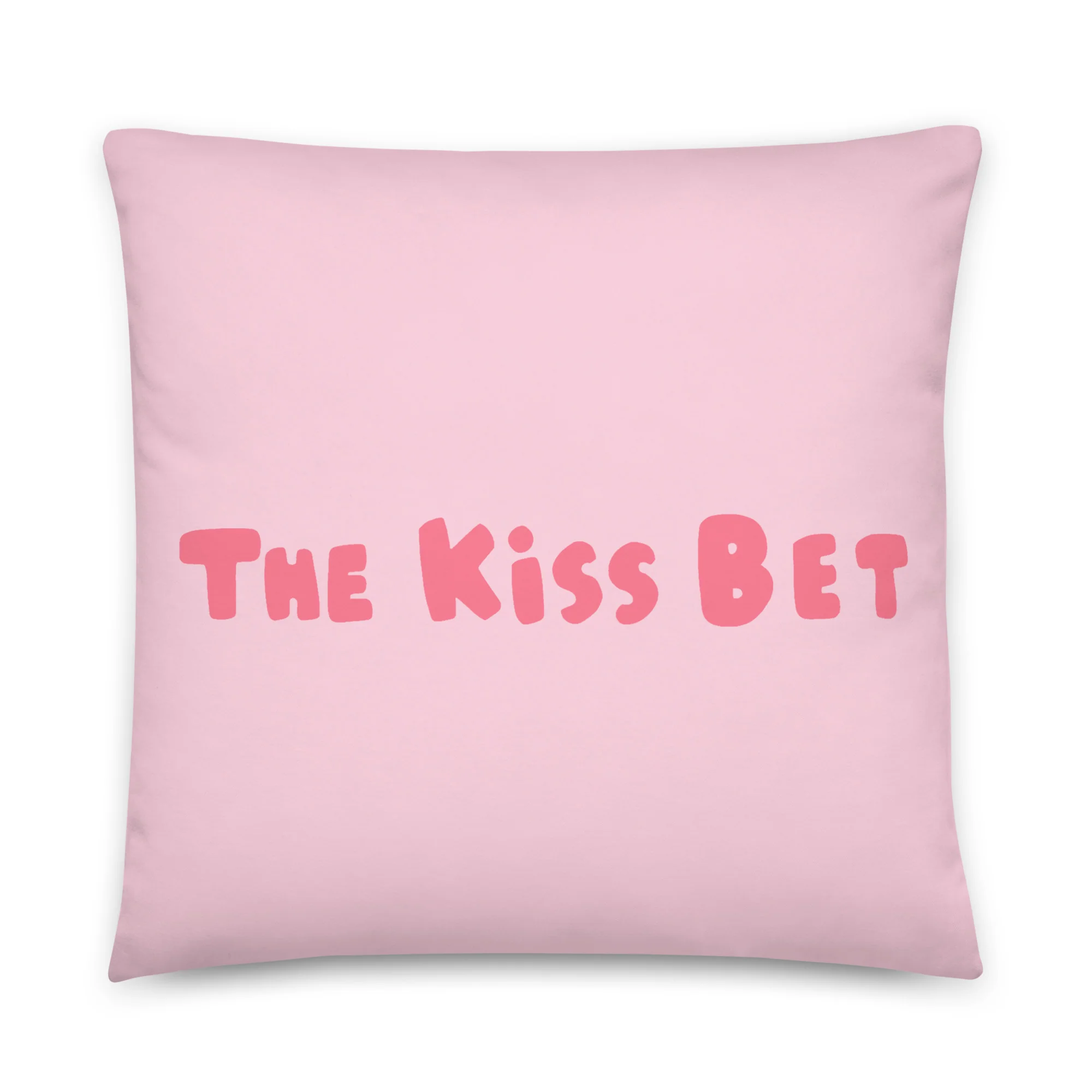 THE KISS BET - PINK PILLOW - Image 4