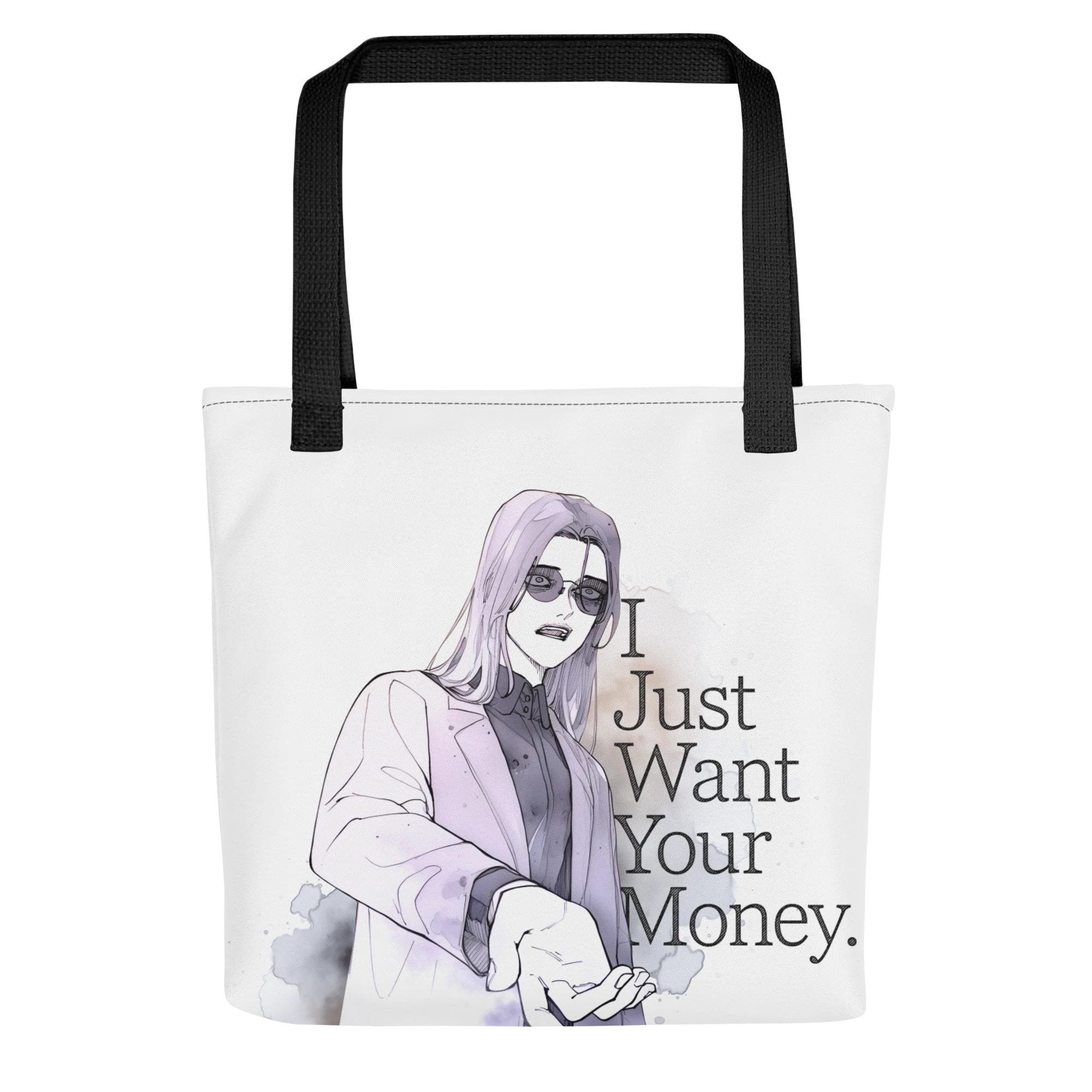 VAMPIRE FAMILY - I JUST WANT YOUR MONEY TOTE BAG - Image 3