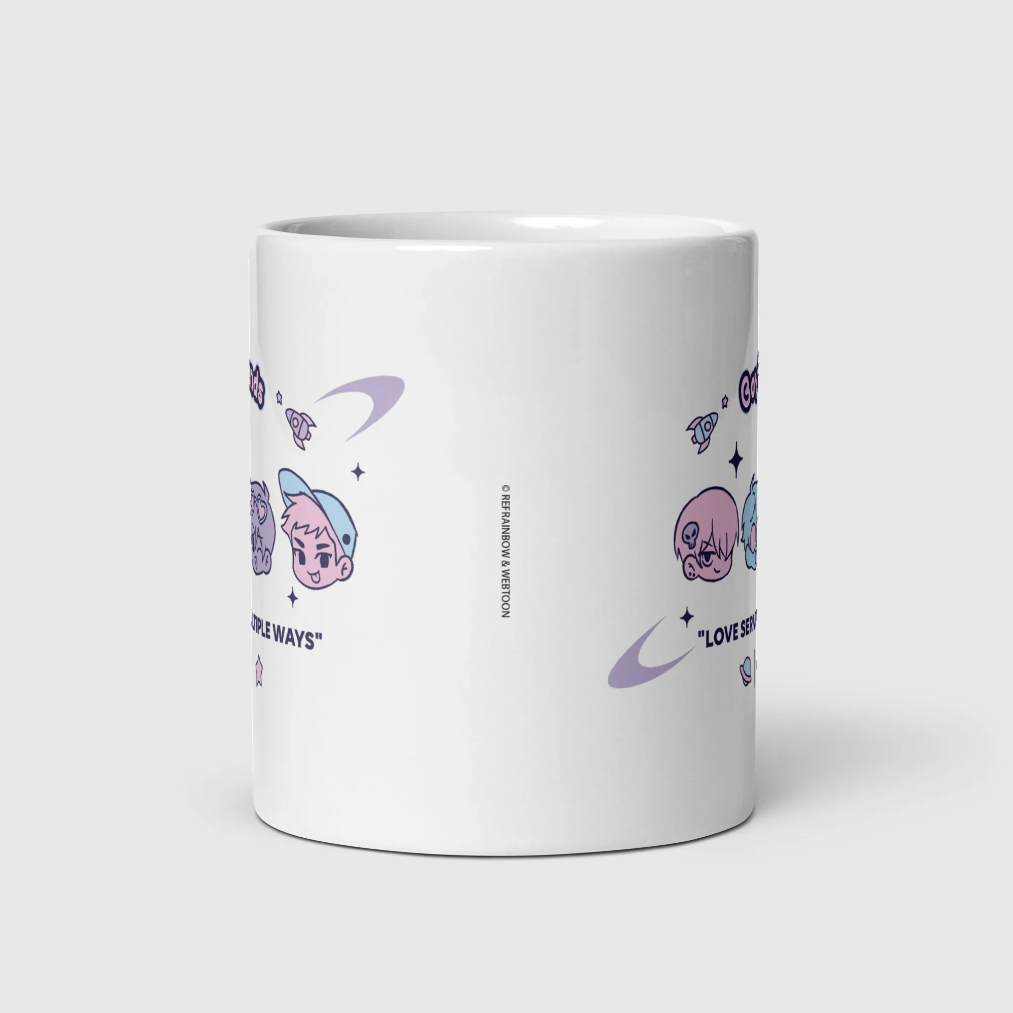 BOYFRIENDS. - GLOSSY MUG - Image 3
